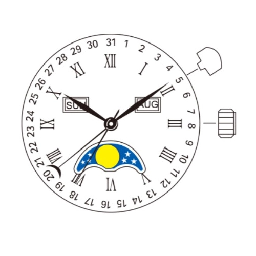 Miyota 6P80 multifunzione