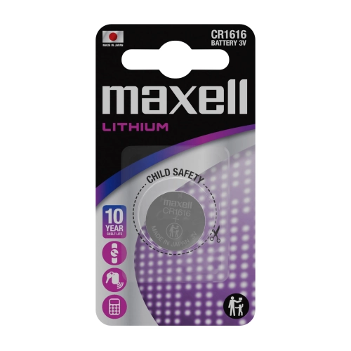 Maxell CR1616 Litio - Blister da 1 | Delmax