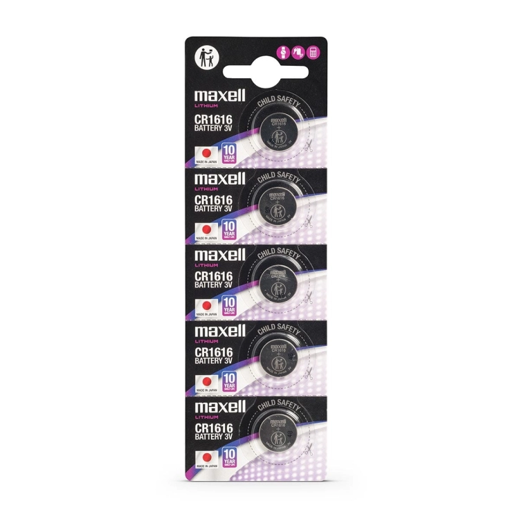 Maxell CR1616 Litio - Blister da 5 | Delmax