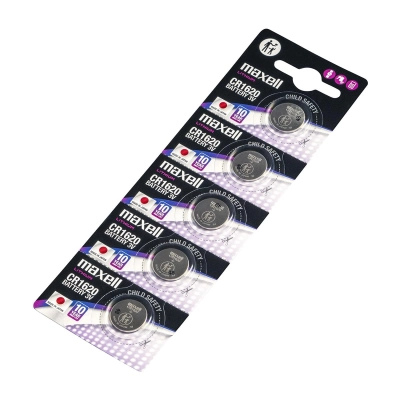 Maxell CR1620 Litio - Blister da 5 | Delmax