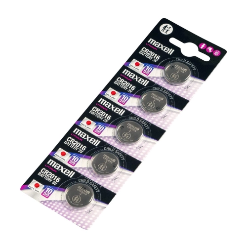 Maxell CR2016 Litio - Blister da 5 | Delmax 2