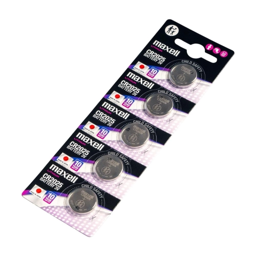 Maxell CR2025 Litio - Blister da 5 | Delmax 2