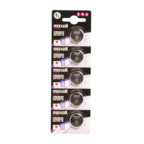 CR2032 5PZ BLISTER PACK - 18586300