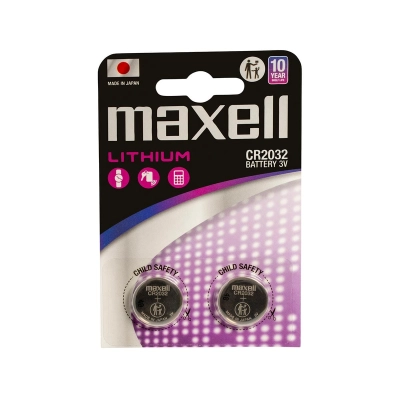 Maxell CR2032 Litio - Blister da 2 | Delmax