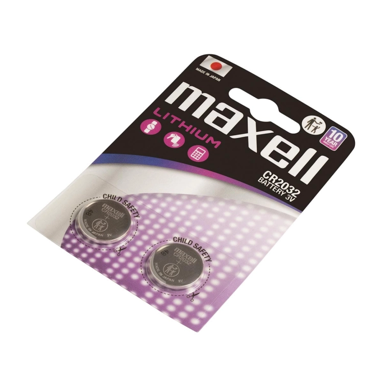 Maxell CR2032 Litio - Blister da 2 | Delmax