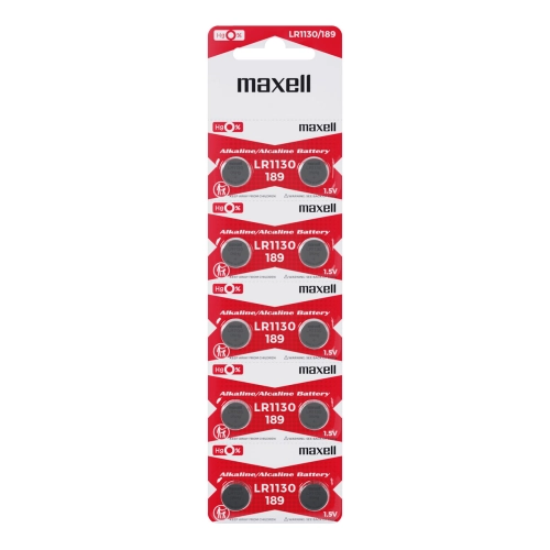 Maxell LR1130 Alcaline - Blister da 10 | Delmax