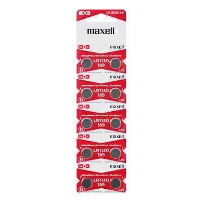 Maxell LR1130 Alcaline - Blister da 10 | Delmax