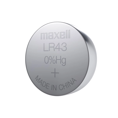 Maxell LR43 Alcaline - Blister da 10 | Delmax