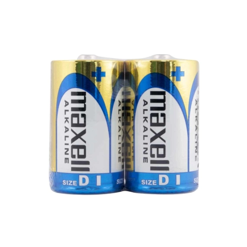Maxell LR20 D Torcia Alcaline - Shrink da 2 | Delmax
