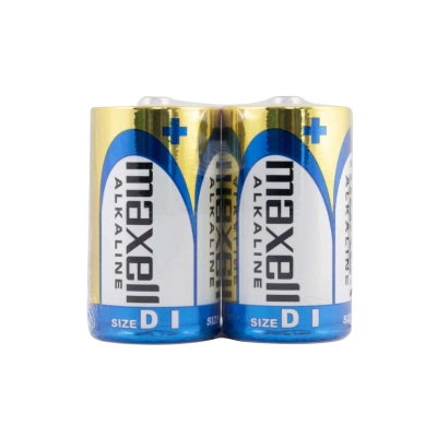 Maxell LR20 D Torcia Alcaline - Shrink da 2 | Delmax