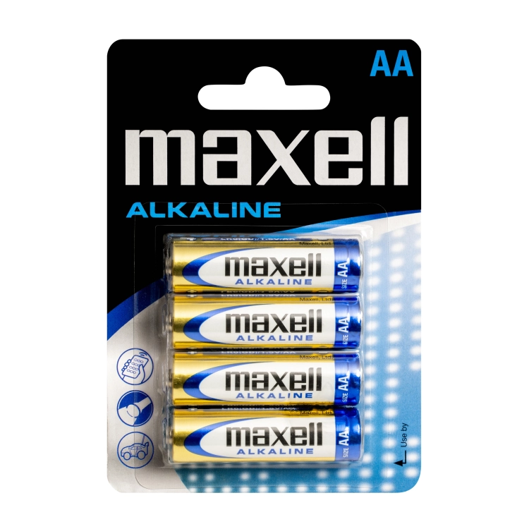 Maxell LR6 AA Stilo Alcaline - Blister da 4 | Delmax