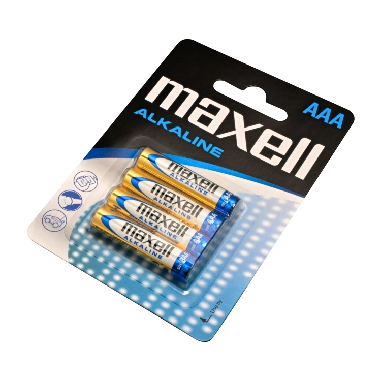 Maxell LR03 AAA Ministilo Alcaline - Blister da 4 | Delmax