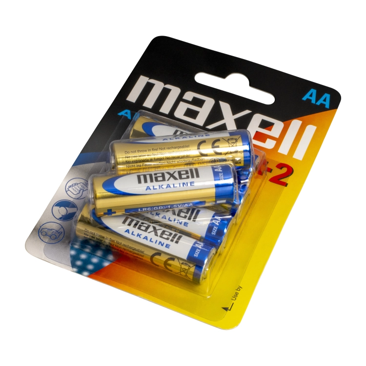 Maxell LR6 AA Stilo Alcaline - Blister da 6 | Delmax