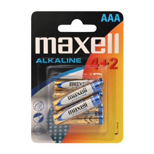 Maxell LR03 AAA Ministilo Alcaline - Blister da 6 | Delmax