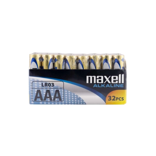 Maxell LR03 AAA Ministilo Alcaline - Shrink da 32 | Delmax