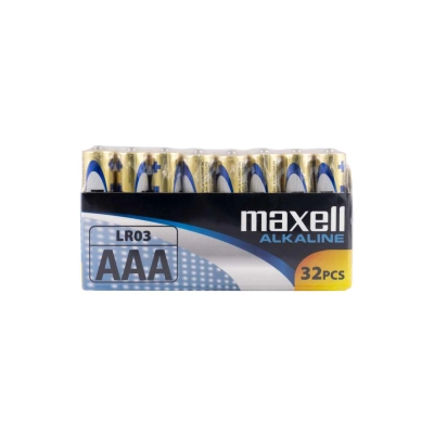 Maxell LR03 AAA Ministilo Alcaline - Shrink da 32 | Delmax