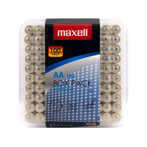 Maxell LR6 AA Stilo Alcaline - Scatola da 100 | Delmax