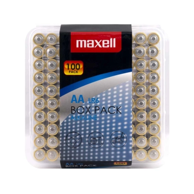 Maxell LR6 AA Stilo Alcaline - Scatola da 100 | Delmax