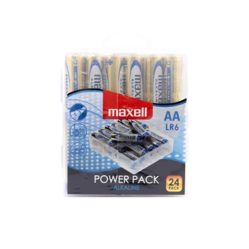 Maxell LR6 AA Stilo Alcaline - Scatola da 24 | Delmax