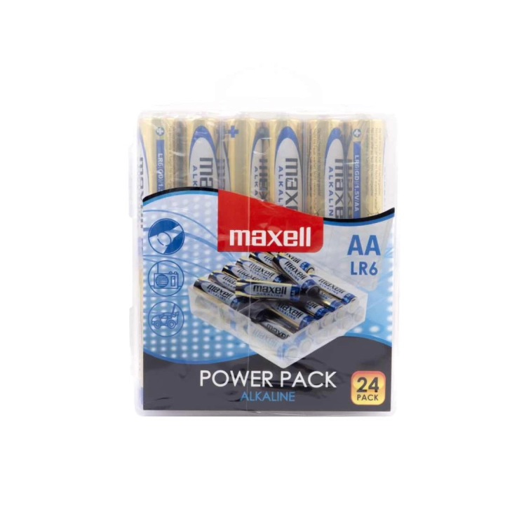 Maxell LR6 AA Stilo Alcaline - Scatola da 24 | Delmax