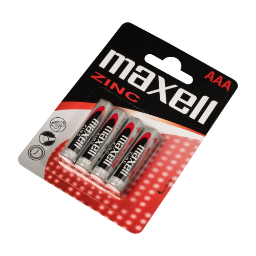 Maxell R03 AAA Ministilo Zinco-Manganese - Blister da 4 | Delmax 2