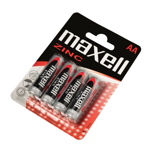 Maxell R6 AA Stilo Zinco-Manganese - Blister da 4 | Delmax 2