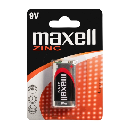 Maxell 6F22 Zinco-Manganese - Blister da 1 | Delmax