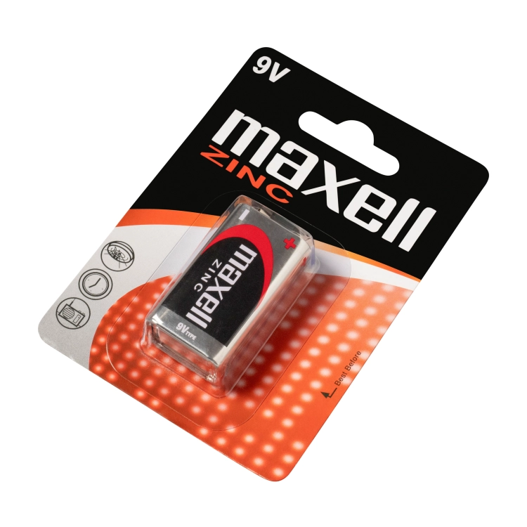 6F-22 1PZ BLISTER PACK 9V - 724020.04.CN