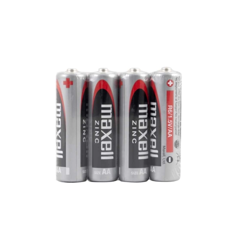 Maxell R6 AA Stilo Zinco-Manganese - Shrink da 4 | Delmax