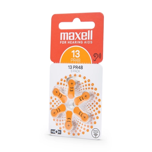 Maxell 13 PR48 Zinco-Aria - Blister da 6 | Delmax 2