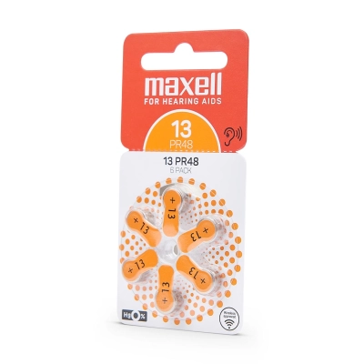 Maxell 13 PR48 Zinco-Aria - Blister da 6 | Delmax