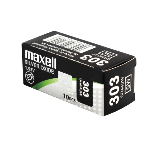 Batteria Maxell  SR44SW Ossido di Argento 303