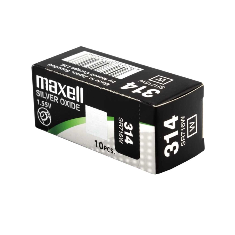 Batterie Maxell 314 SR716W - Scatola da 10 | Delmax