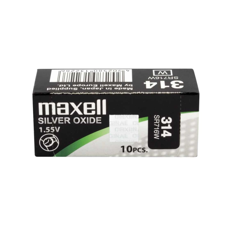 Batterie Maxell 314 SR716W - Scatola da 10 | Delmax