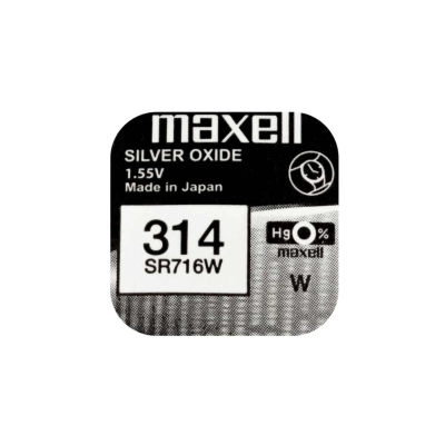 Batterie Maxell 314 SR716W - Scatola da 10 | Delmax
