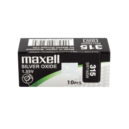 Batteria Maxell 315 SR716SW Ossido d’Argento Delmax 2