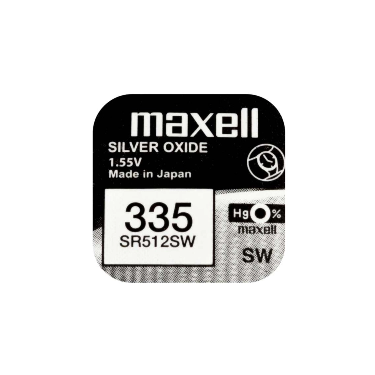 Batterie Maxell 335 SR512SW - Scatola da 10 | Delmax