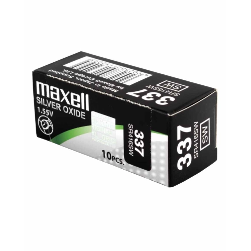 Batterie Maxell 337 SR416SW - Scatola da 10 | Delmax