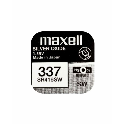 Batterie Maxell 337 SR416SW - Scatola da 10 | Delmax