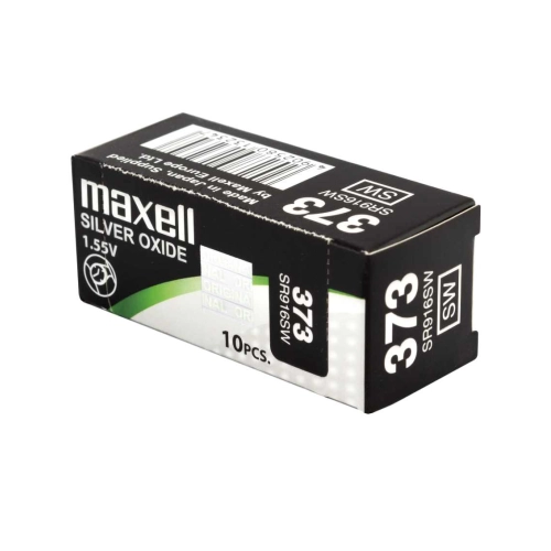 Batterie Maxell 373 SR916SW all’ossido d’argento da 1,55 V
