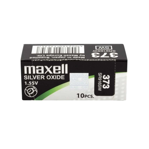 Batterie Maxell 373 SR916SW all’ossido d’argento da 1,55 V 2