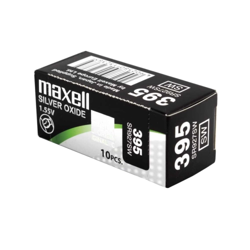 Batterie Maxell 395 SR927SW all’ossido d’argento da 1,55 V