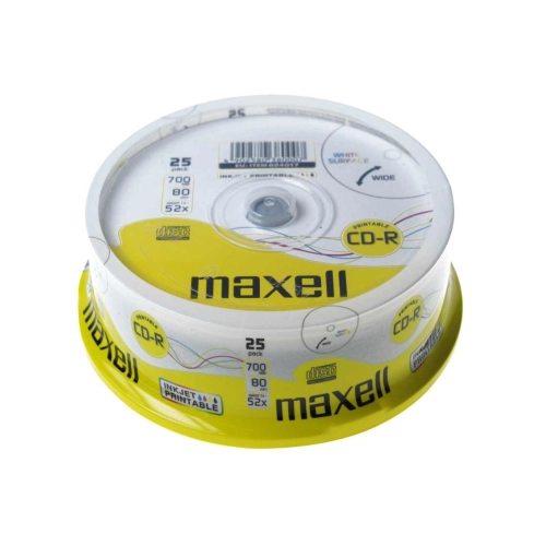 Maxell CD-R 80 700MB 52x 25 CD 624017