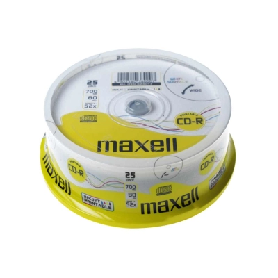 CD-R 80 52X 25S PR WI O2O