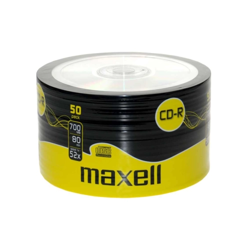 Maxell CD-R 80 700MB 52x 50 CD 624036 2