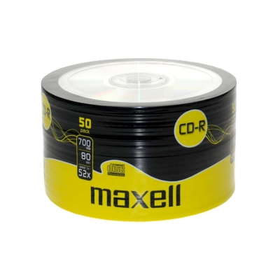 CD-R Maxell 624036 700MB 80 minuti 52x 50 CD