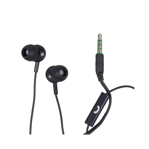 EB875 EARBUDS WITH MIC BLACK