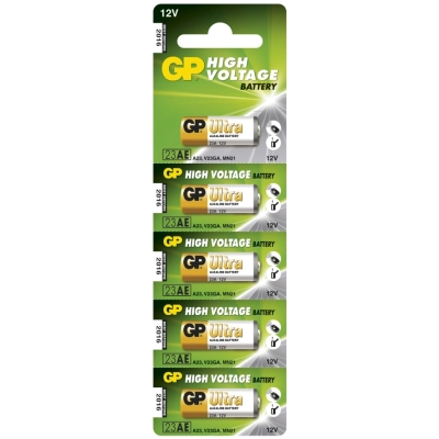 Batteria GP 23A 12V Alcalina - Blister 5 Pezzi
