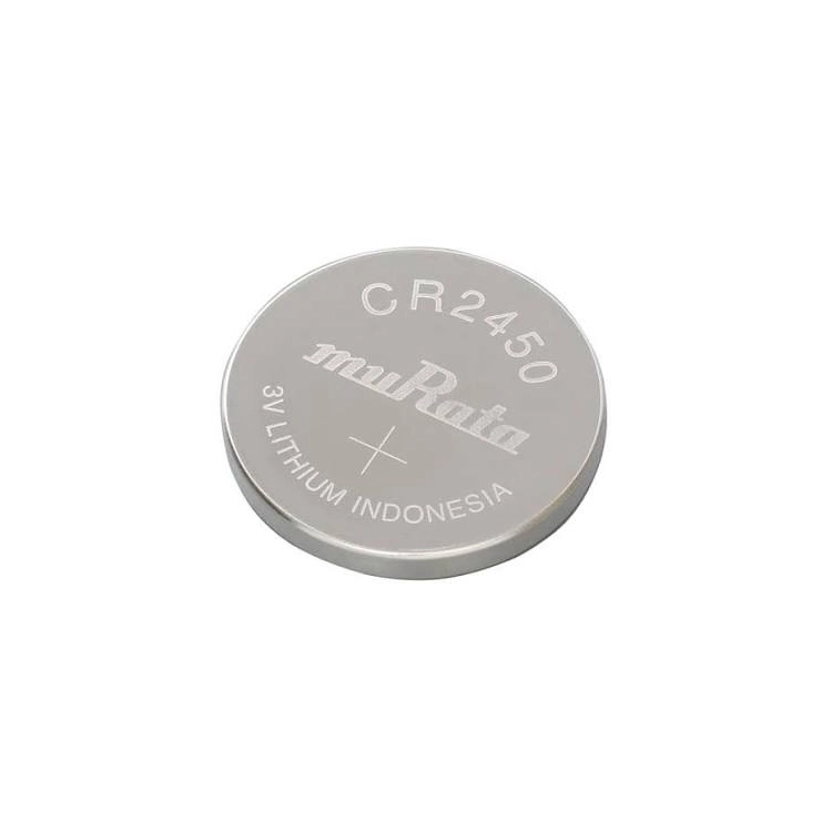 Batteria Murata CR2450 Litio 3V - Blister 5 pezzi