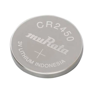 Batteria Murata CR2450 Litio 3V - Blister 5 pezzi